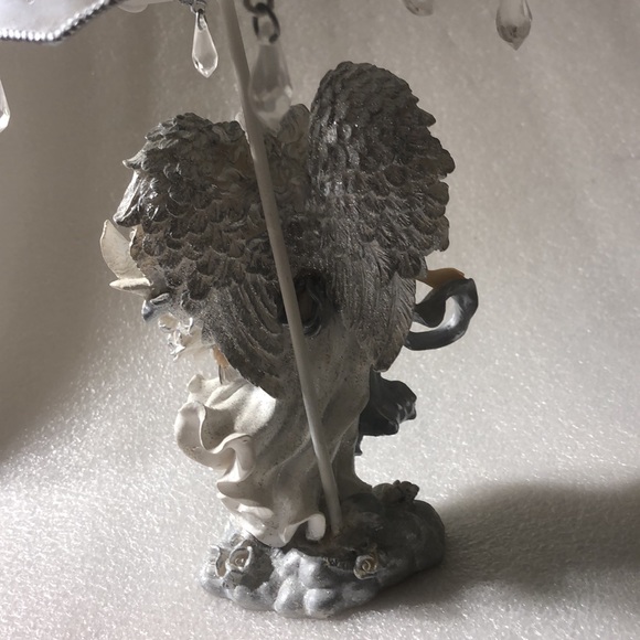 Home interiors shiny glitter Angel tea light stand - Picture 11 of 15